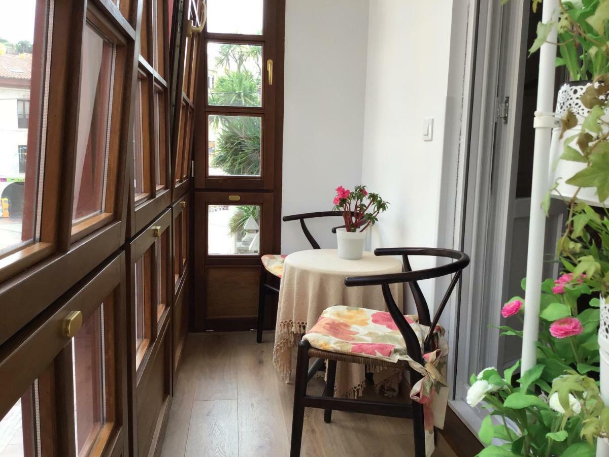Apartamento Ribadesella Apartment Bagian luar foto